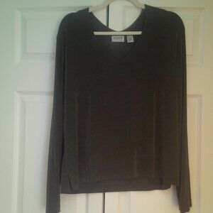 Chico’s | Travelers Long Sleeve V neck Top